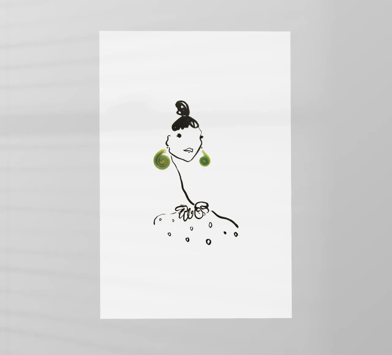 Fiddlehead pellicola backlit da Gretchen Roehrs