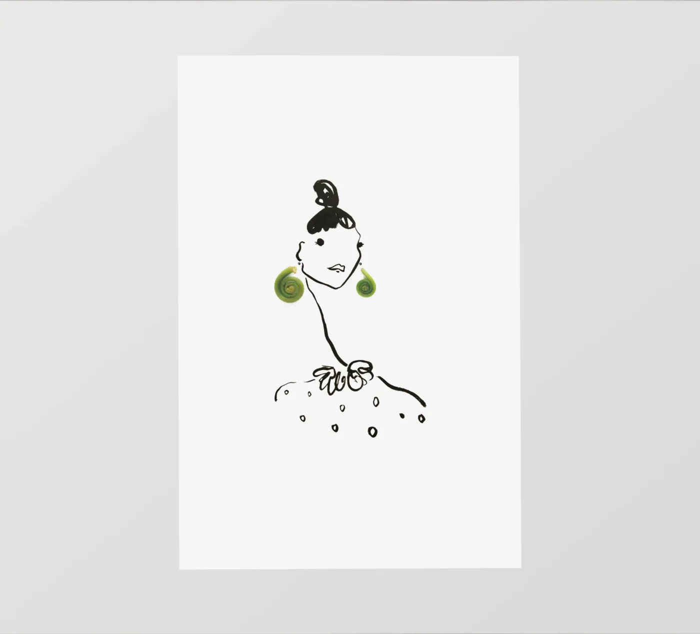 Fiddlehead fotobehang van Gretchen Roehrs