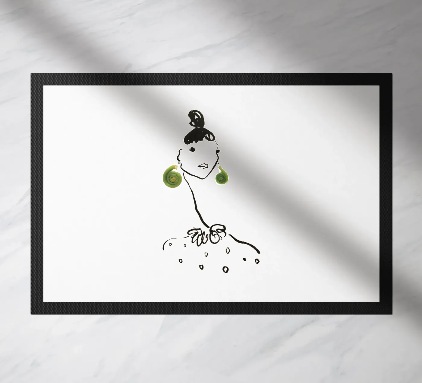 Fiddlehead paillasson de Gretchen Roehrs