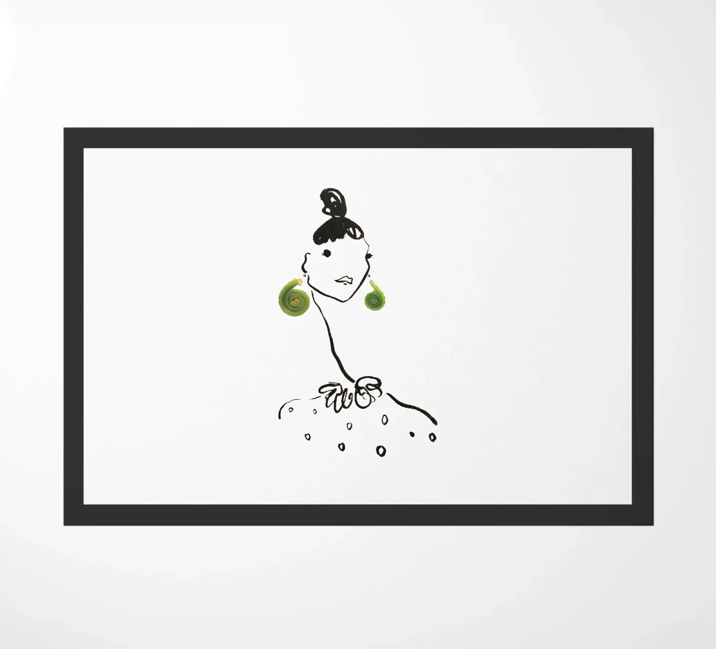 Fiddlehead paillasson de Gretchen Roehrs