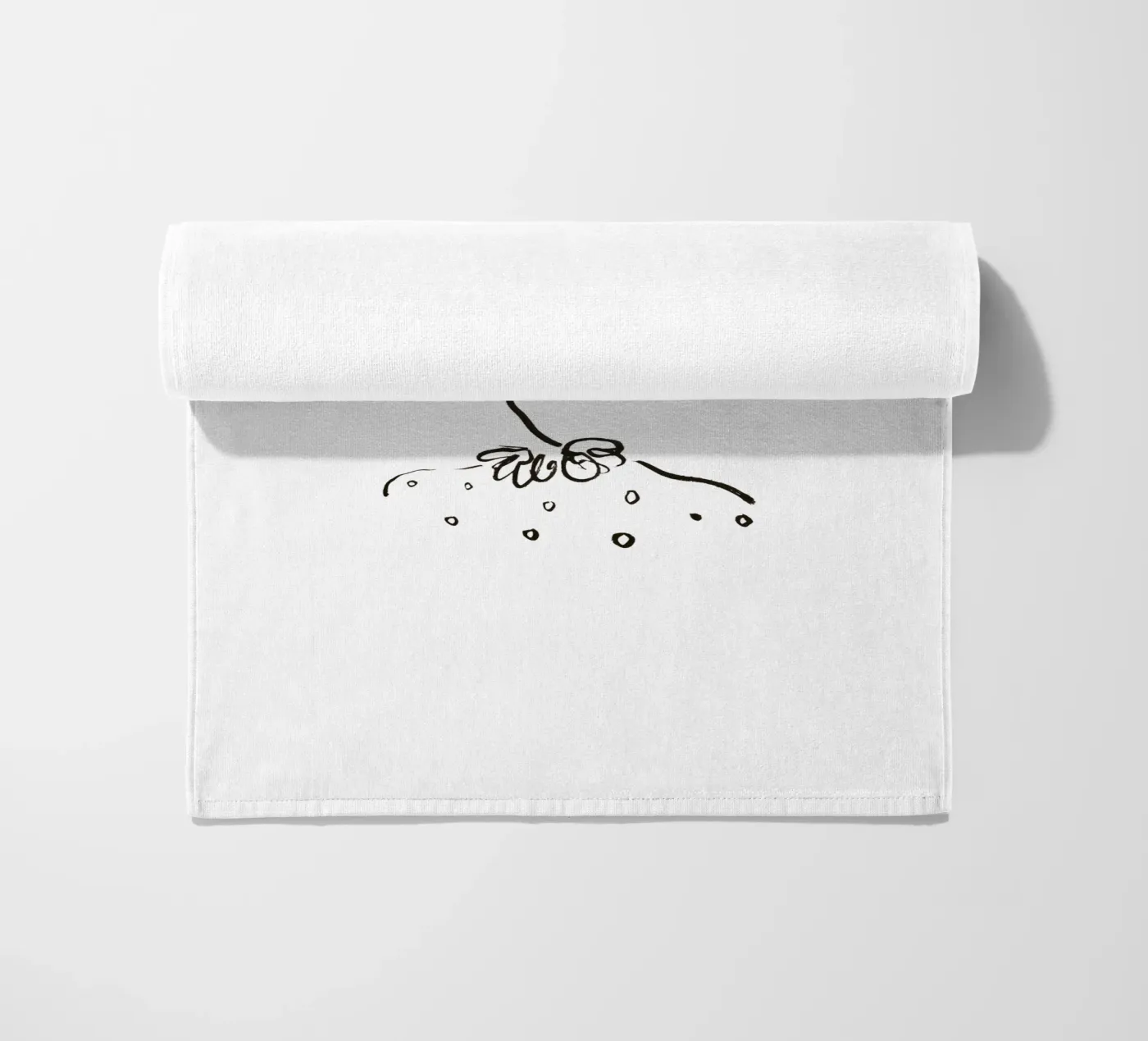 Fiddlehead strandhanddoek van Gretchen Roehrs