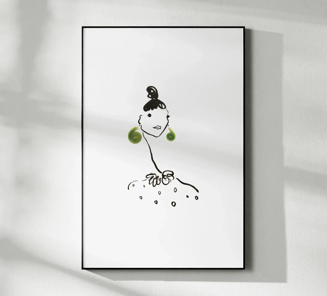 Fiddlehead plexiglass da Gretchen Roehrs