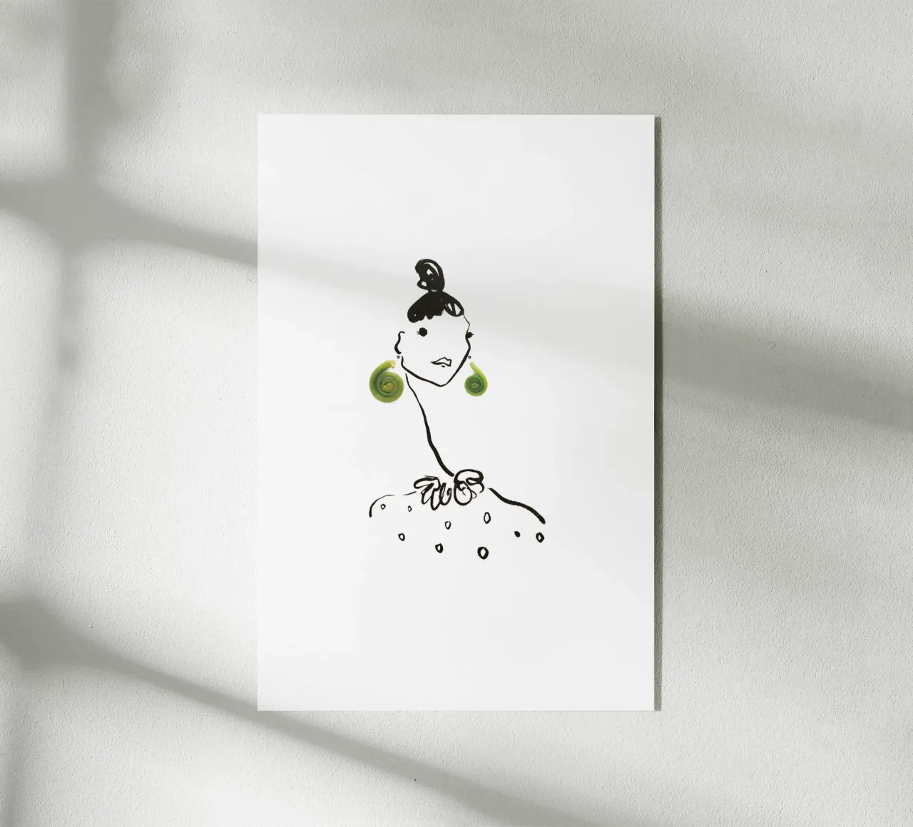 Fiddlehead plexiglass da Gretchen Roehrs