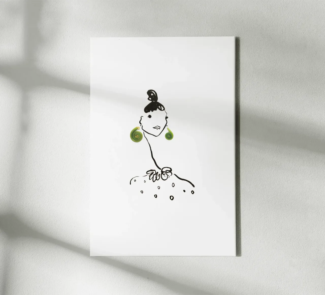 Fiddlehead tela da Gretchen Roehrs