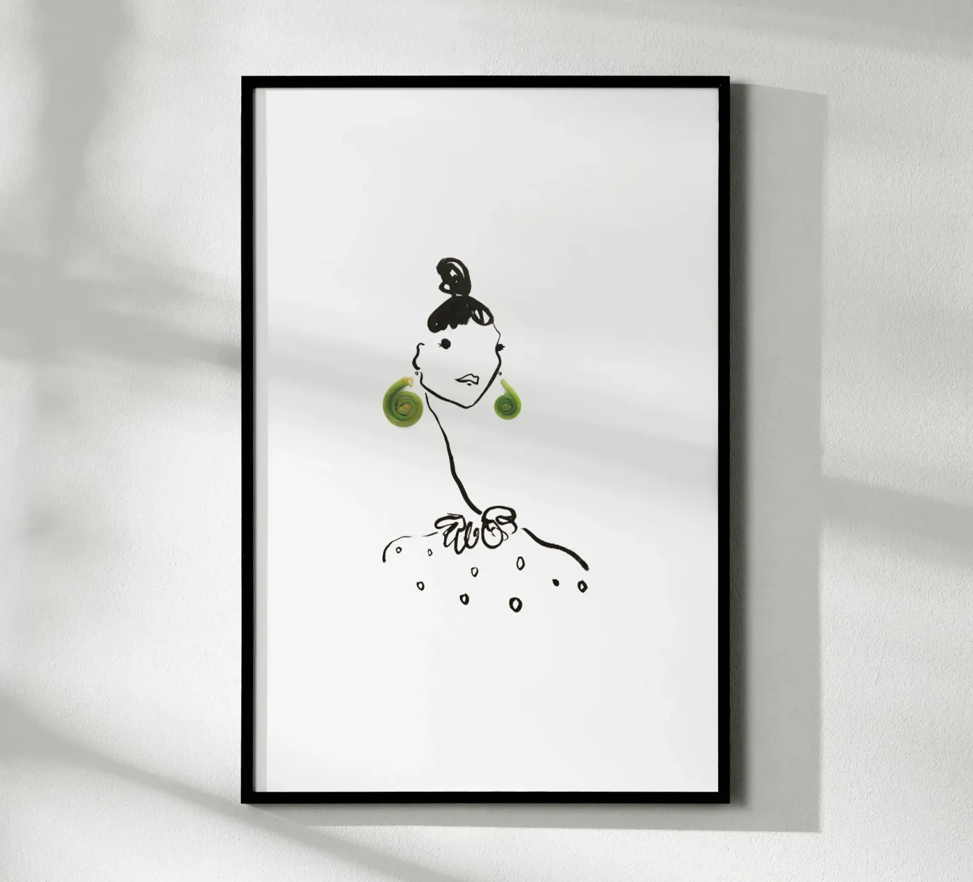 Fiddlehead Poster von Gretchen Roehrs