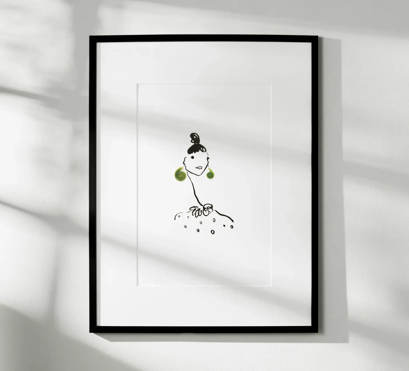 Fiddlehead Poster von Gretchen Roehrs