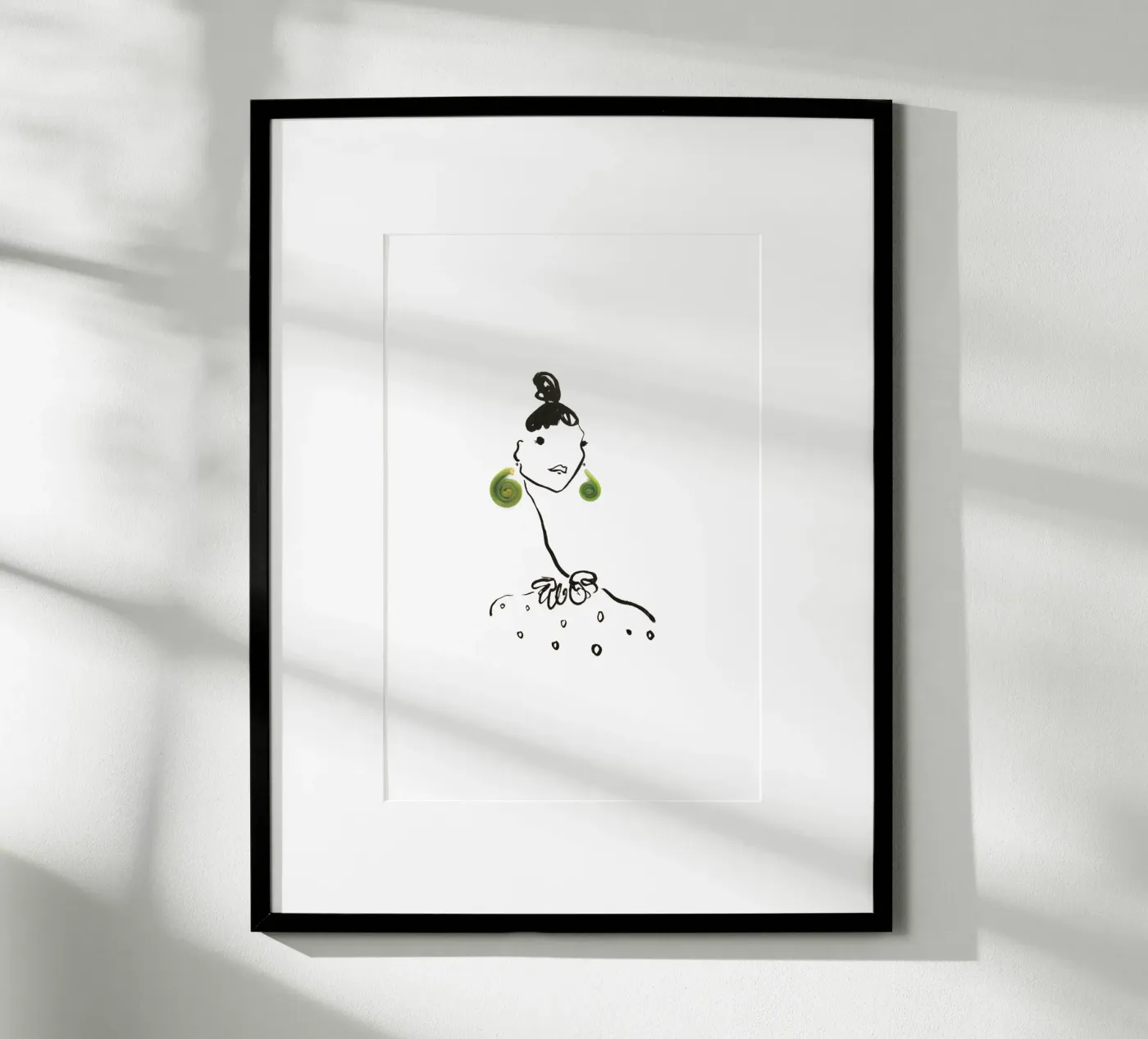 Fiddlehead poster de Gretchen Roehrs