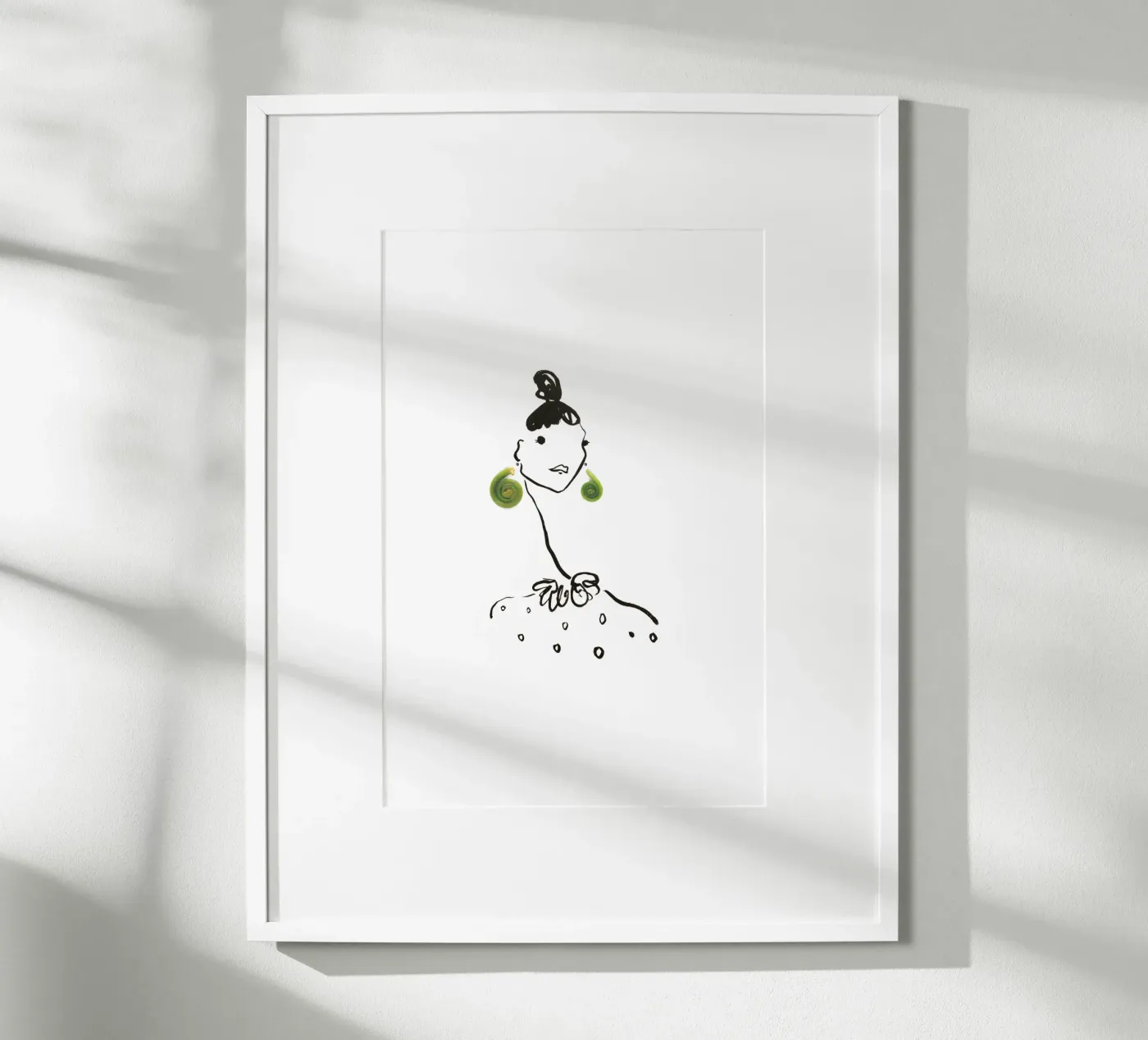 Fiddlehead poster de Gretchen Roehrs