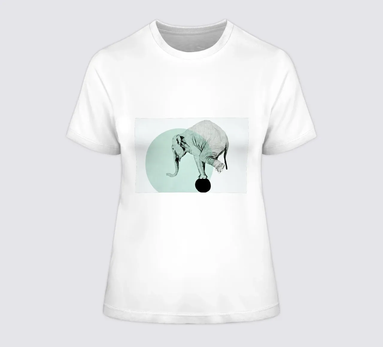 Elephant Frauen T-Shirt von Morgan Kendall