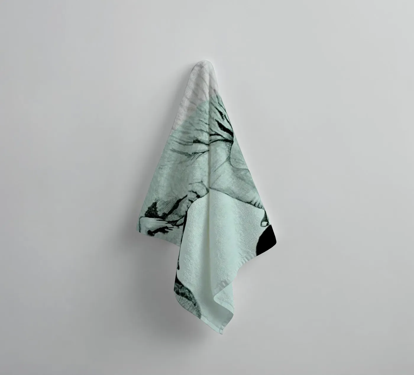 Elephant towel by Morgan Kendall