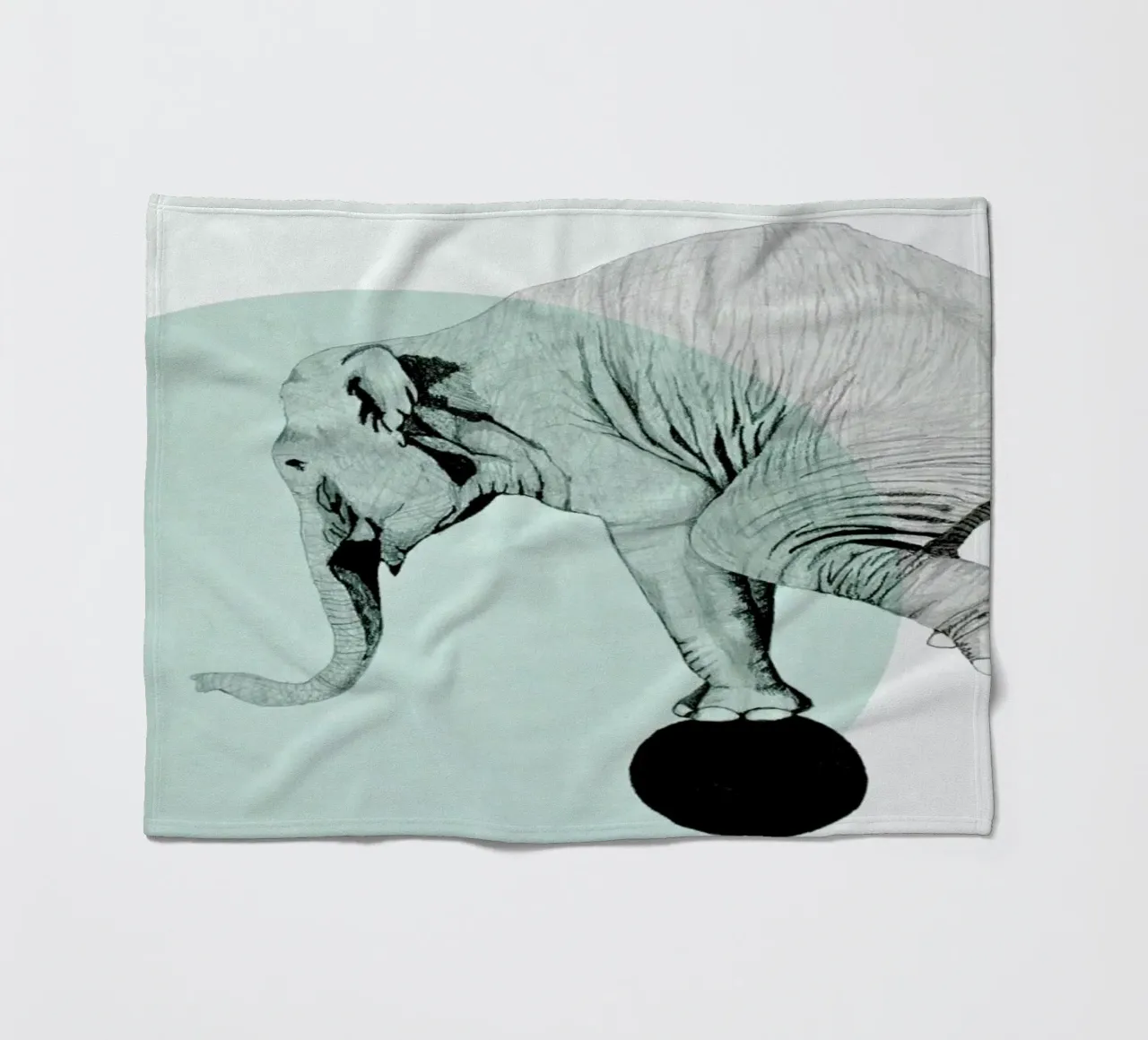 Elephant coperta in pile da Morgan Kendall