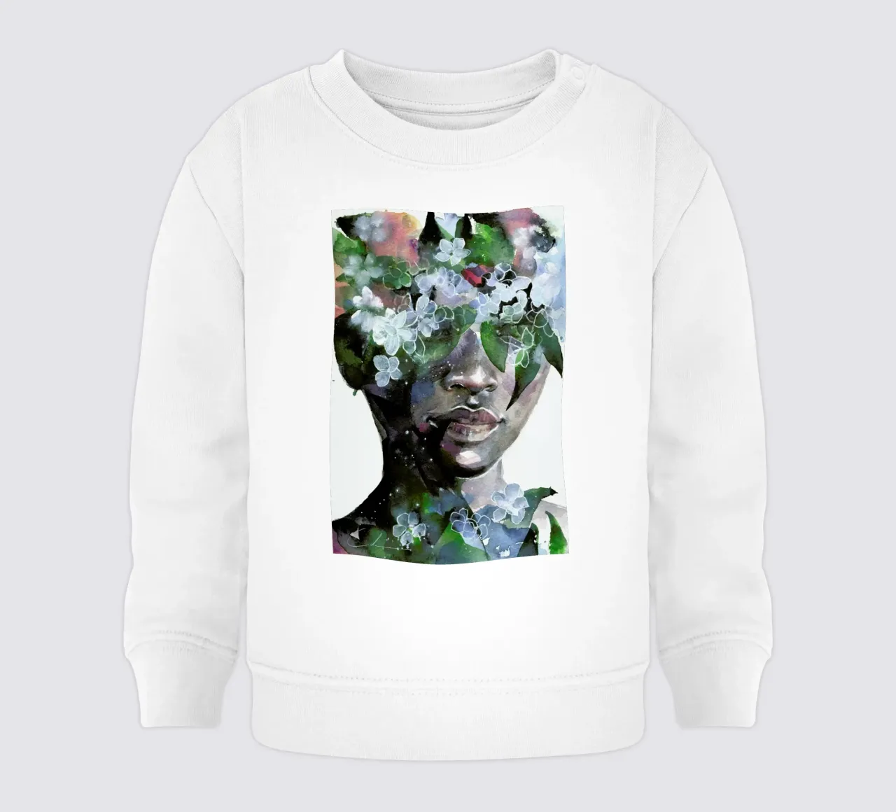 Garden II baby sweatshirt by agnes-cecile