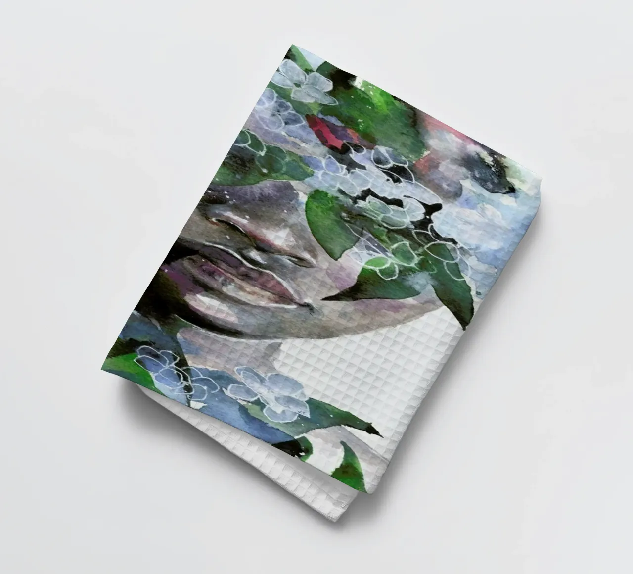 Garden II tea towel by agnes-cecile
