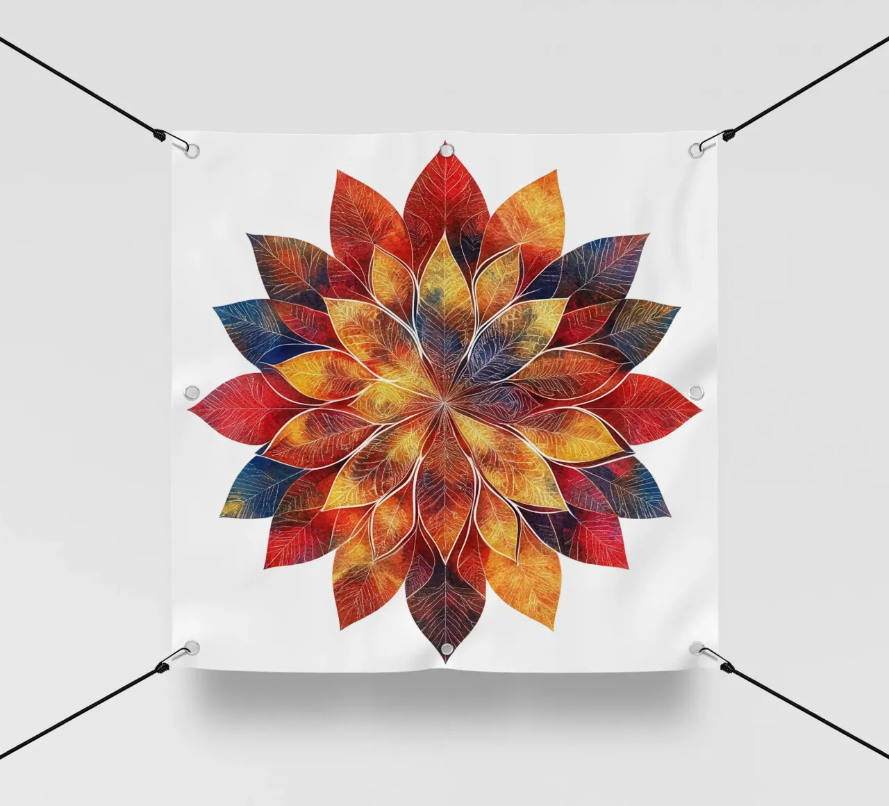 Mandala autunnale telo in pvc da Spiritual Touch
