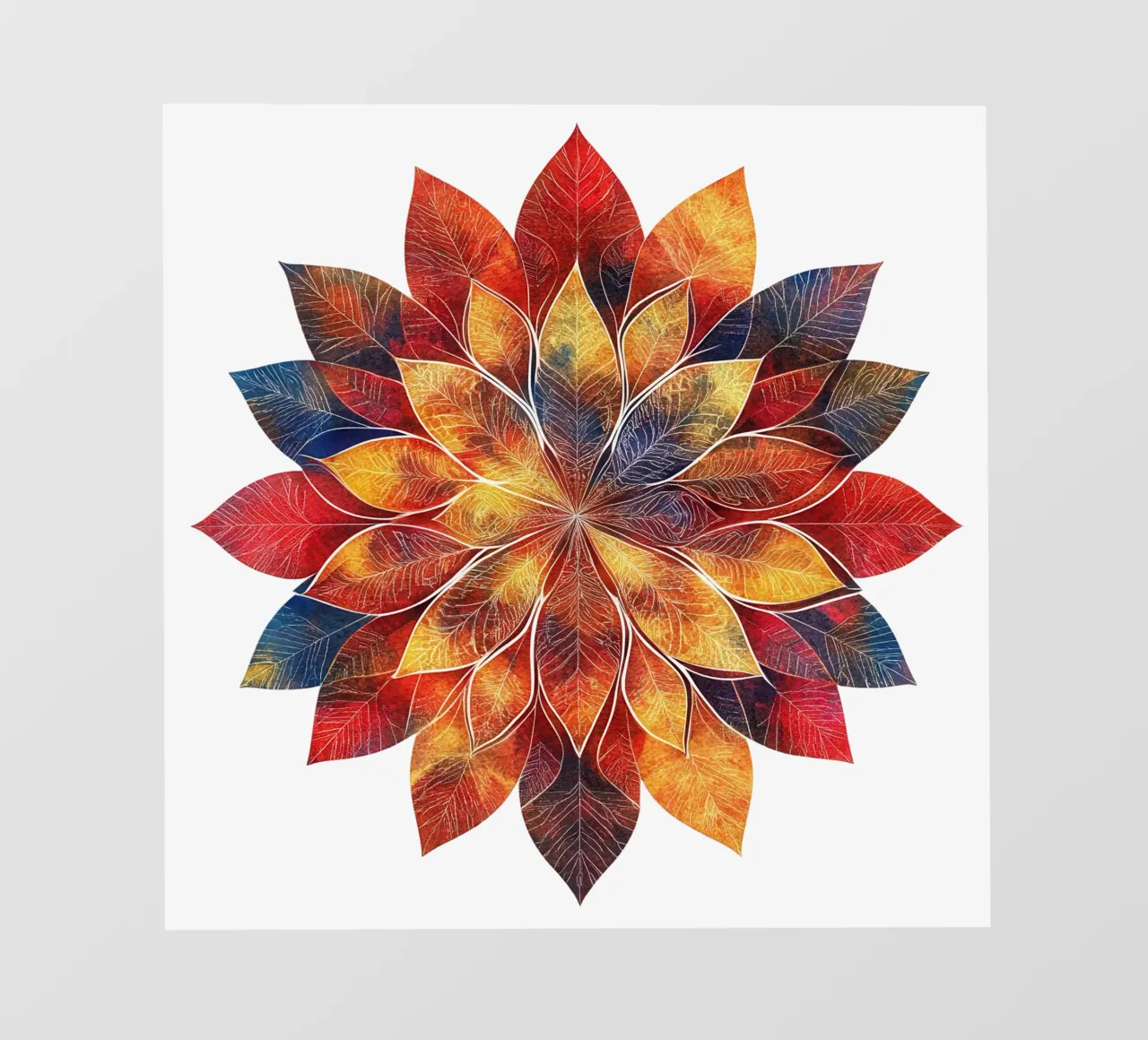 Mandala autunnale telo in pvc da Spiritual Touch