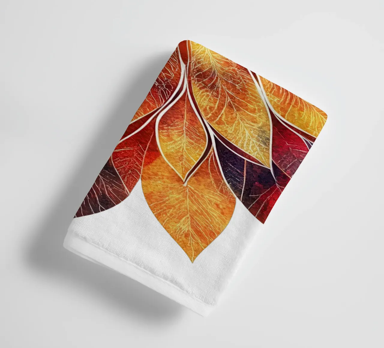 Fall Mandala towel by Spiritual Touch