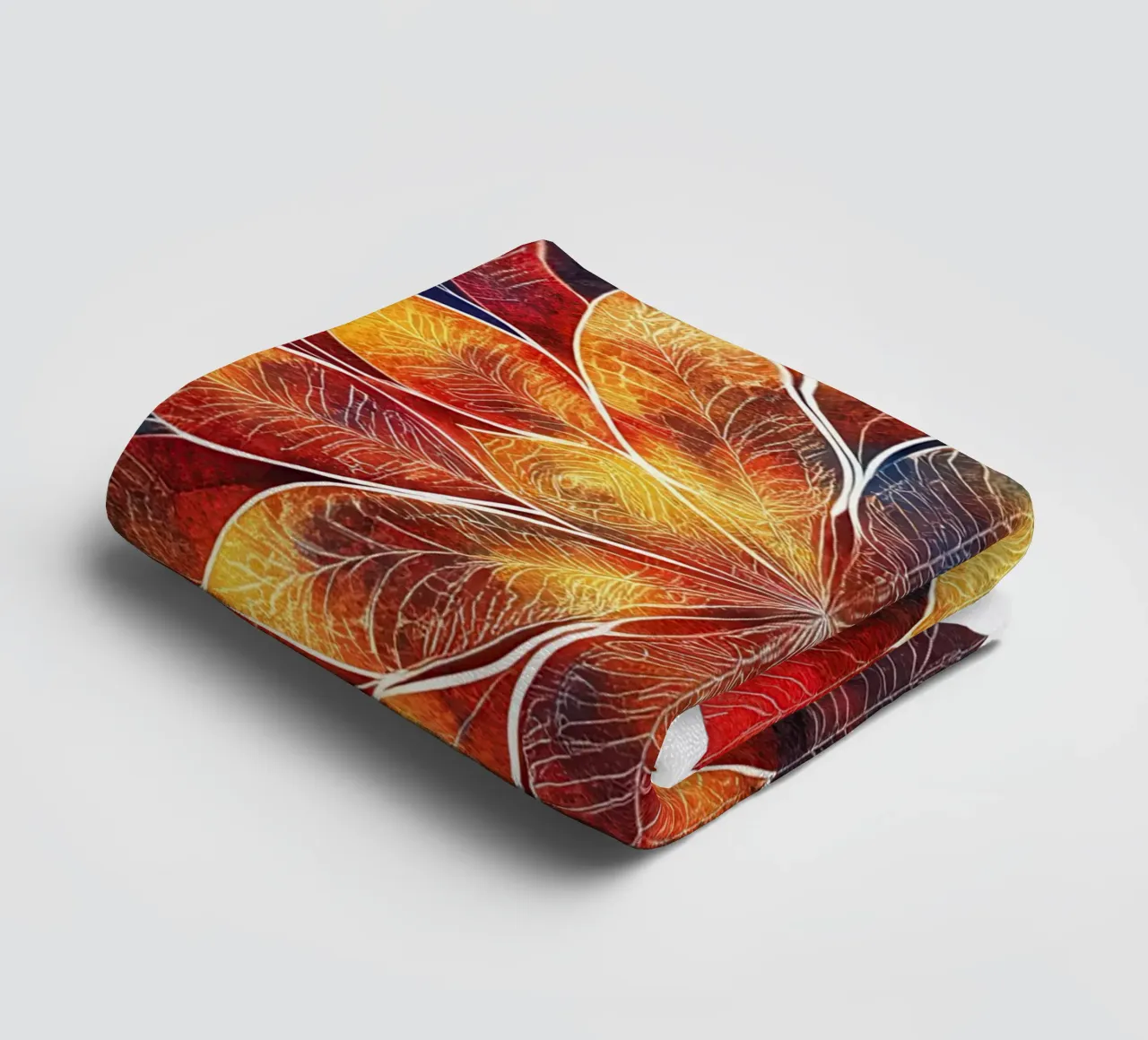 Fall Mandala towel by Spiritual Touch