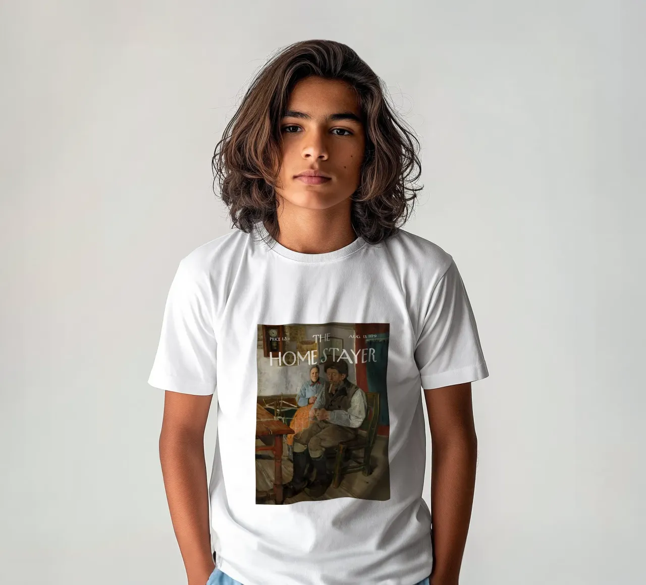 Der Home Stayer - Der Netzaufbereiter Kinder T-Shirt von Vintagrafica