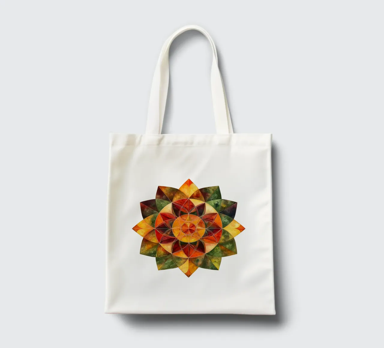 Fall Mandala tote bag by Spiritual Touch