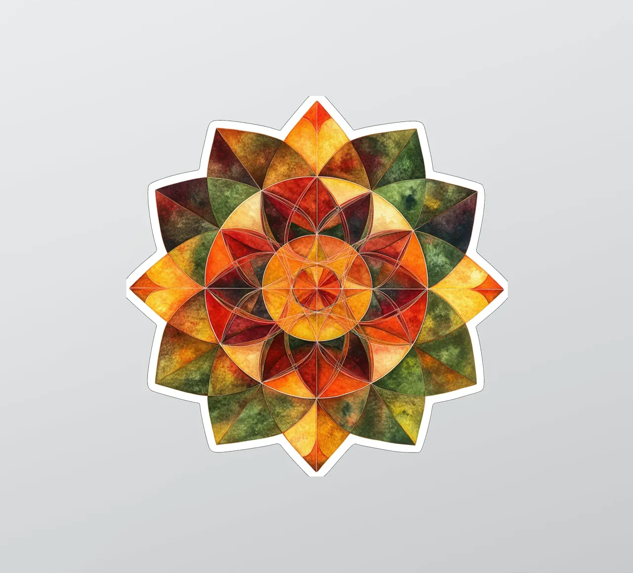 Fall Mandala sticker by Spiritual Touch