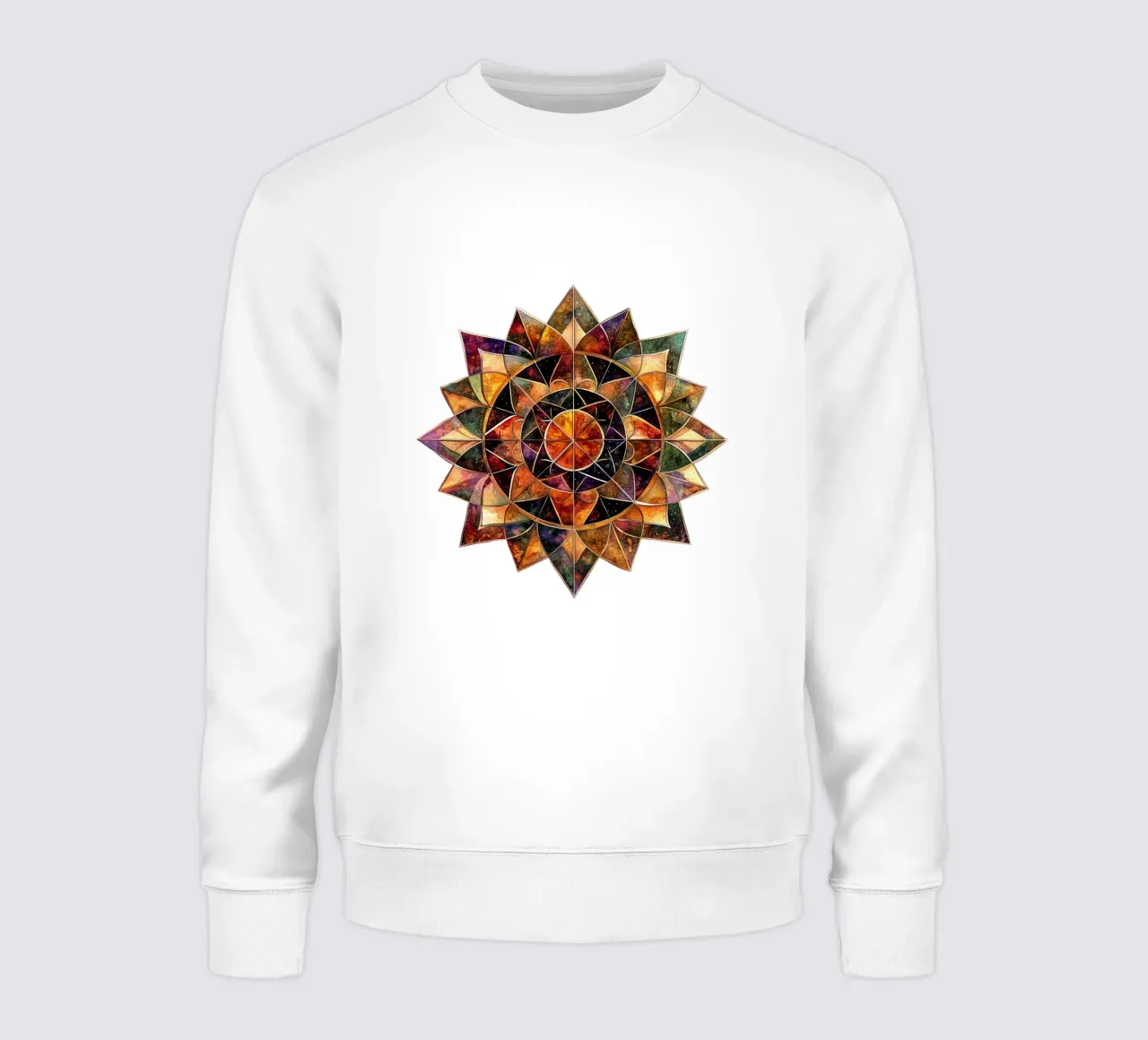 Mandala autunnale felpa da Spiritual Touch