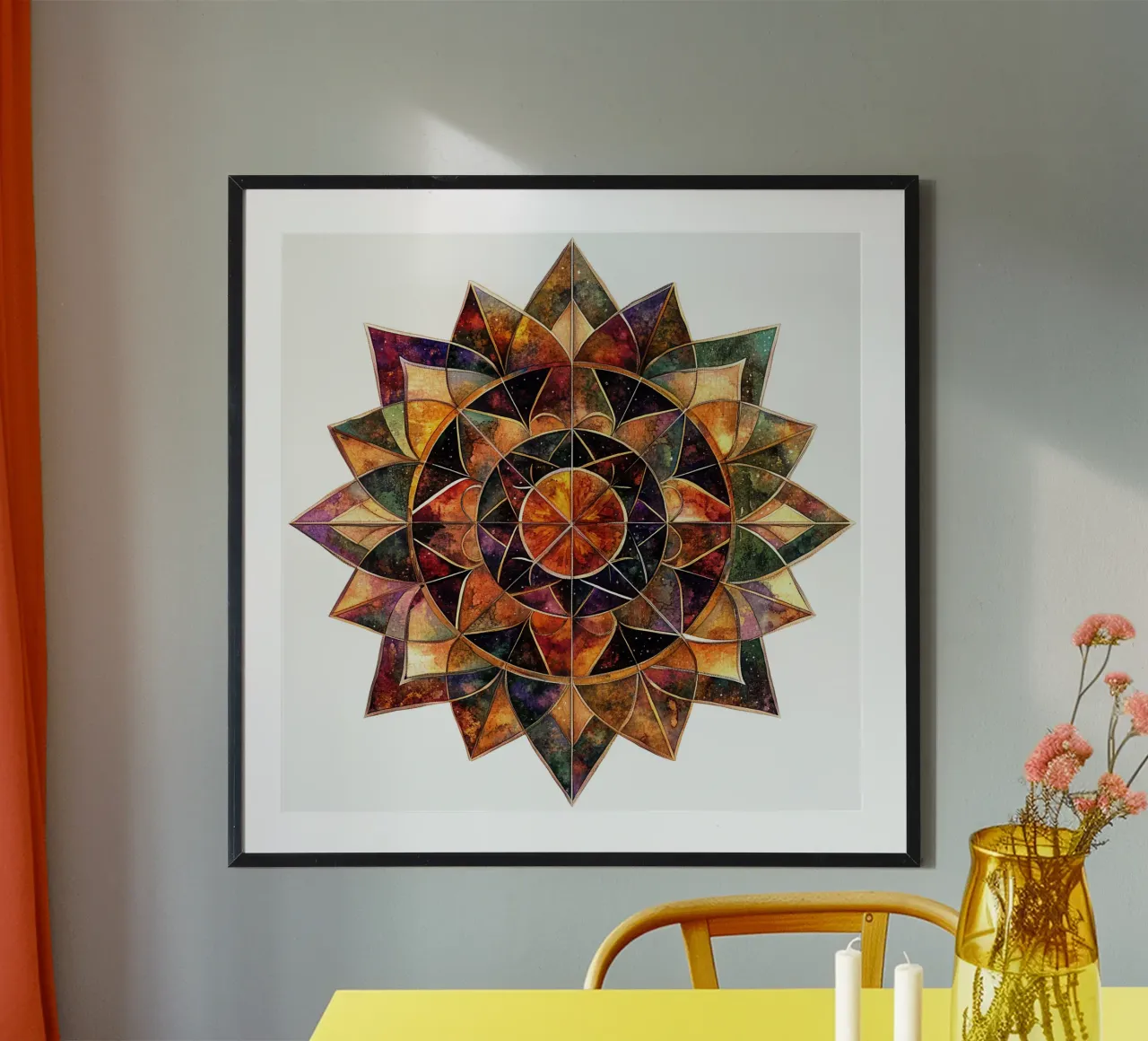 Fall Mandala hahnemühle by Spiritual Touch