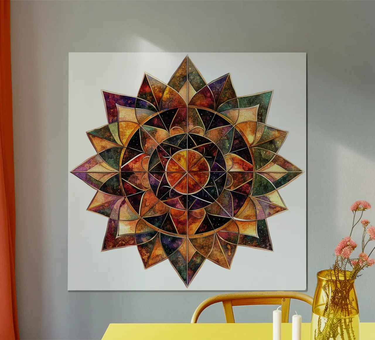 Fall Mandala hahnemühle by Spiritual Touch