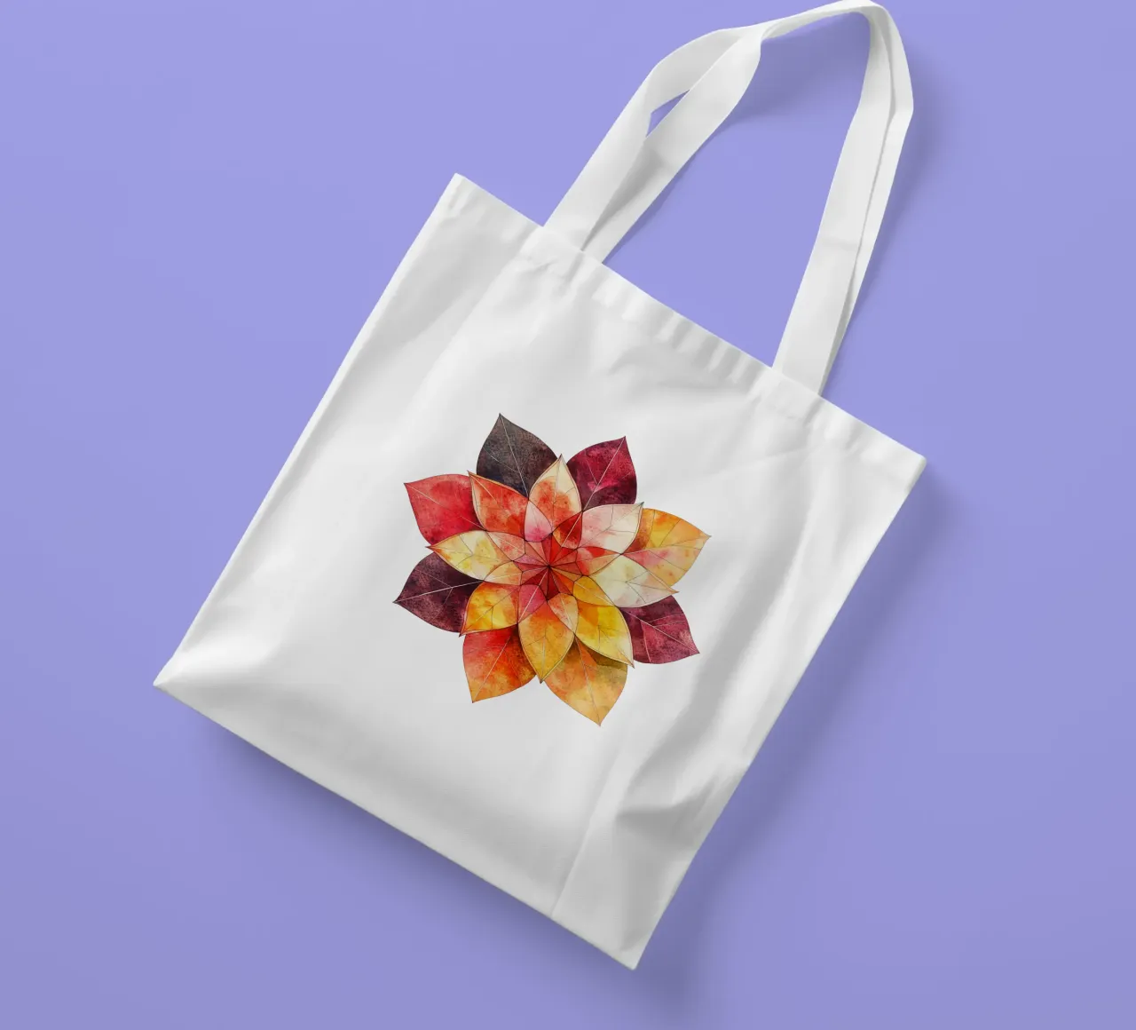 Fall Mandala tote bag by Spiritual Touch