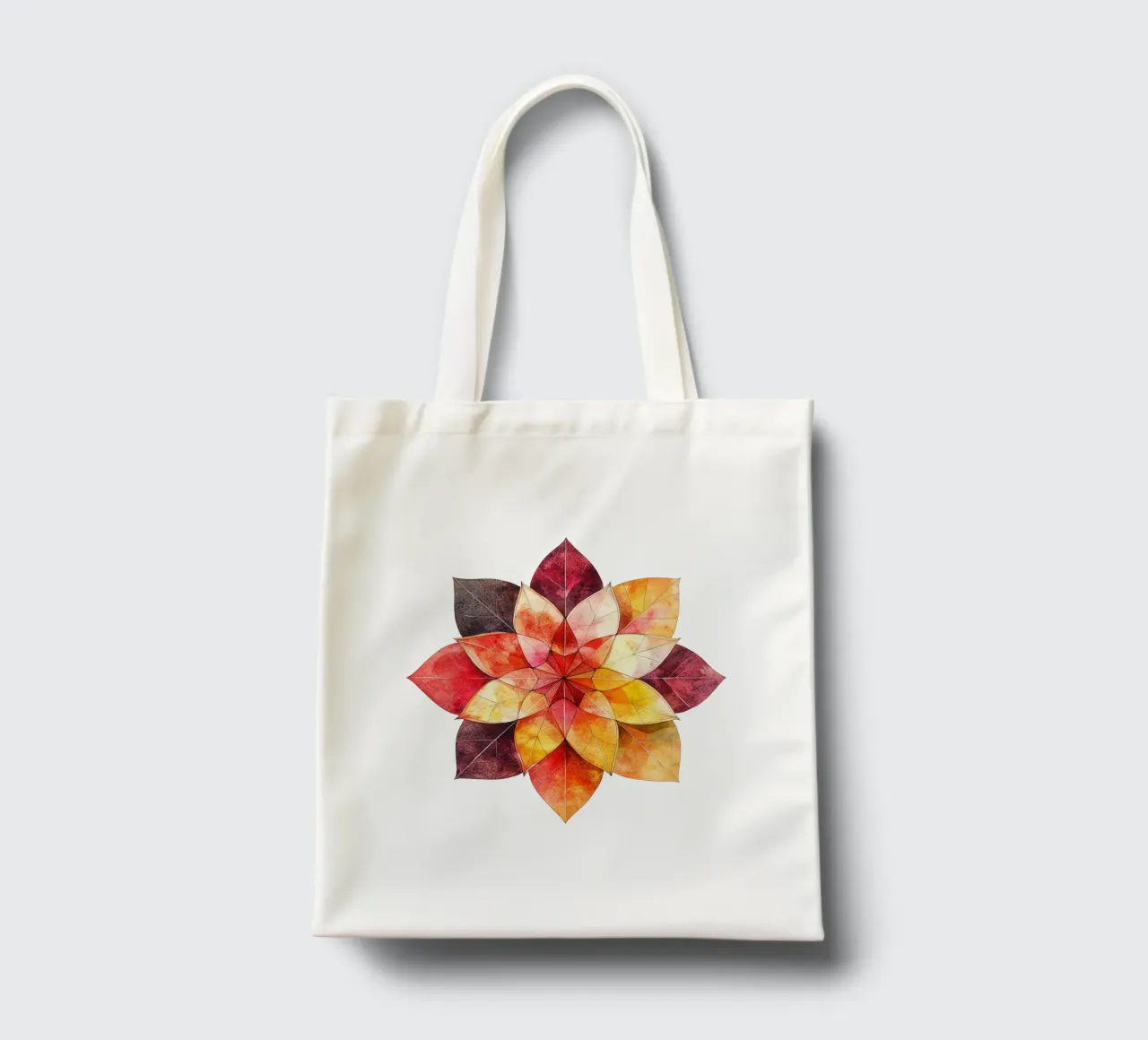 Fall Mandala tote bag by Spiritual Touch
