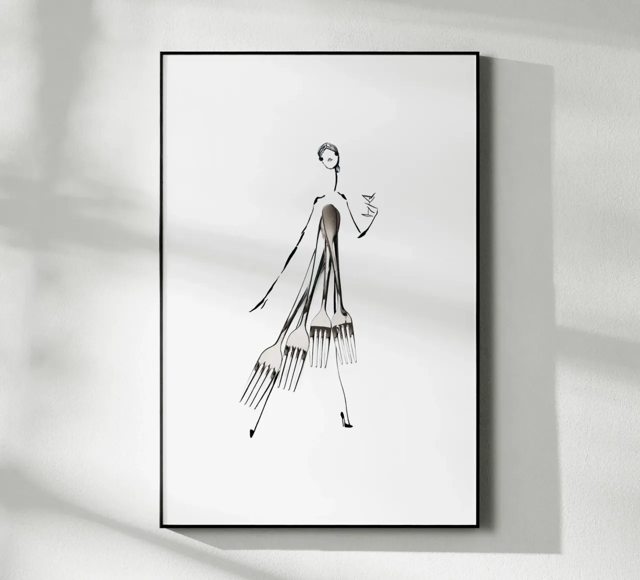 Forks plexiglass da Gretchen Roehrs