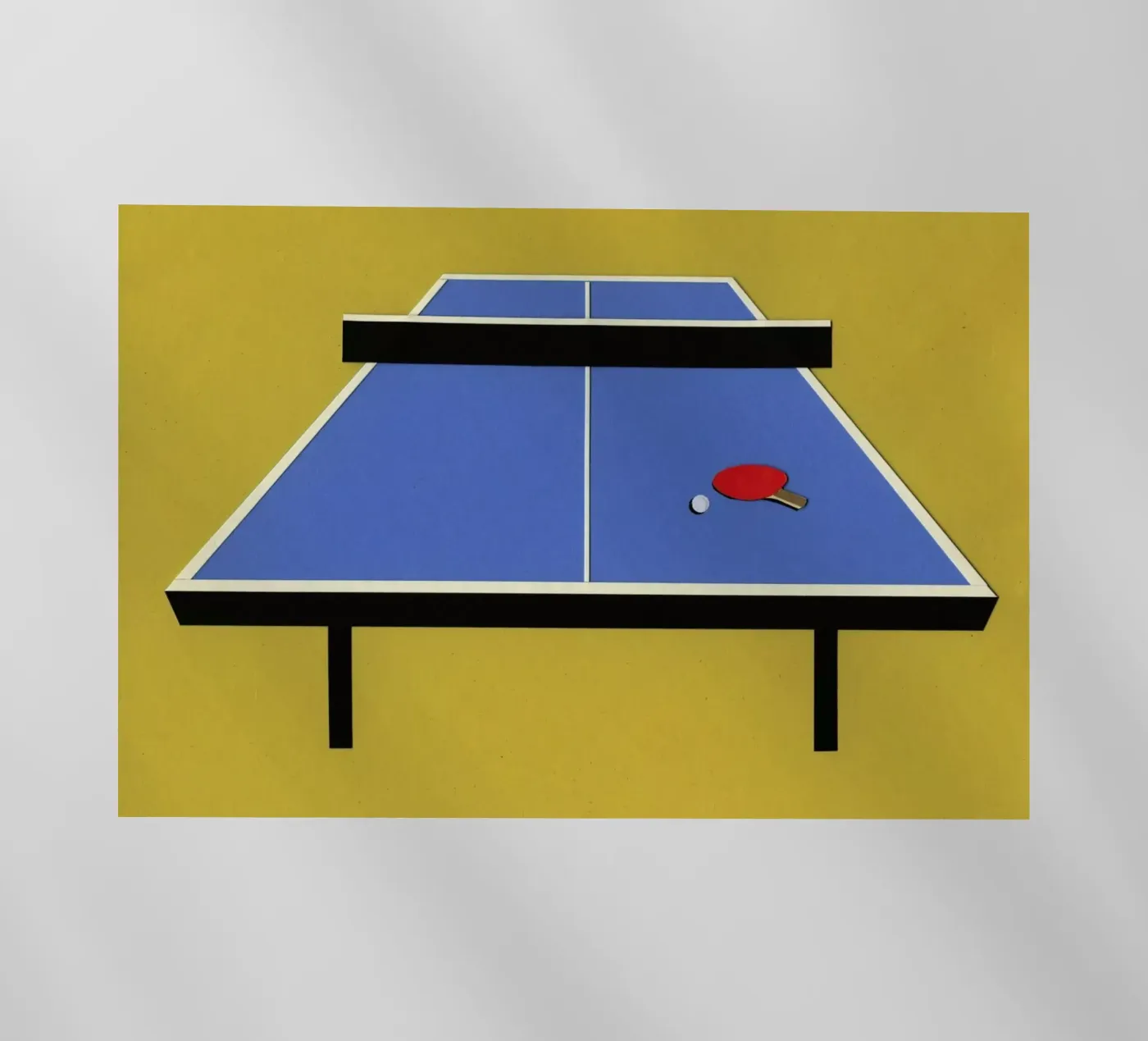 Ping Pong Table pellicola backlit da Rosi Feist