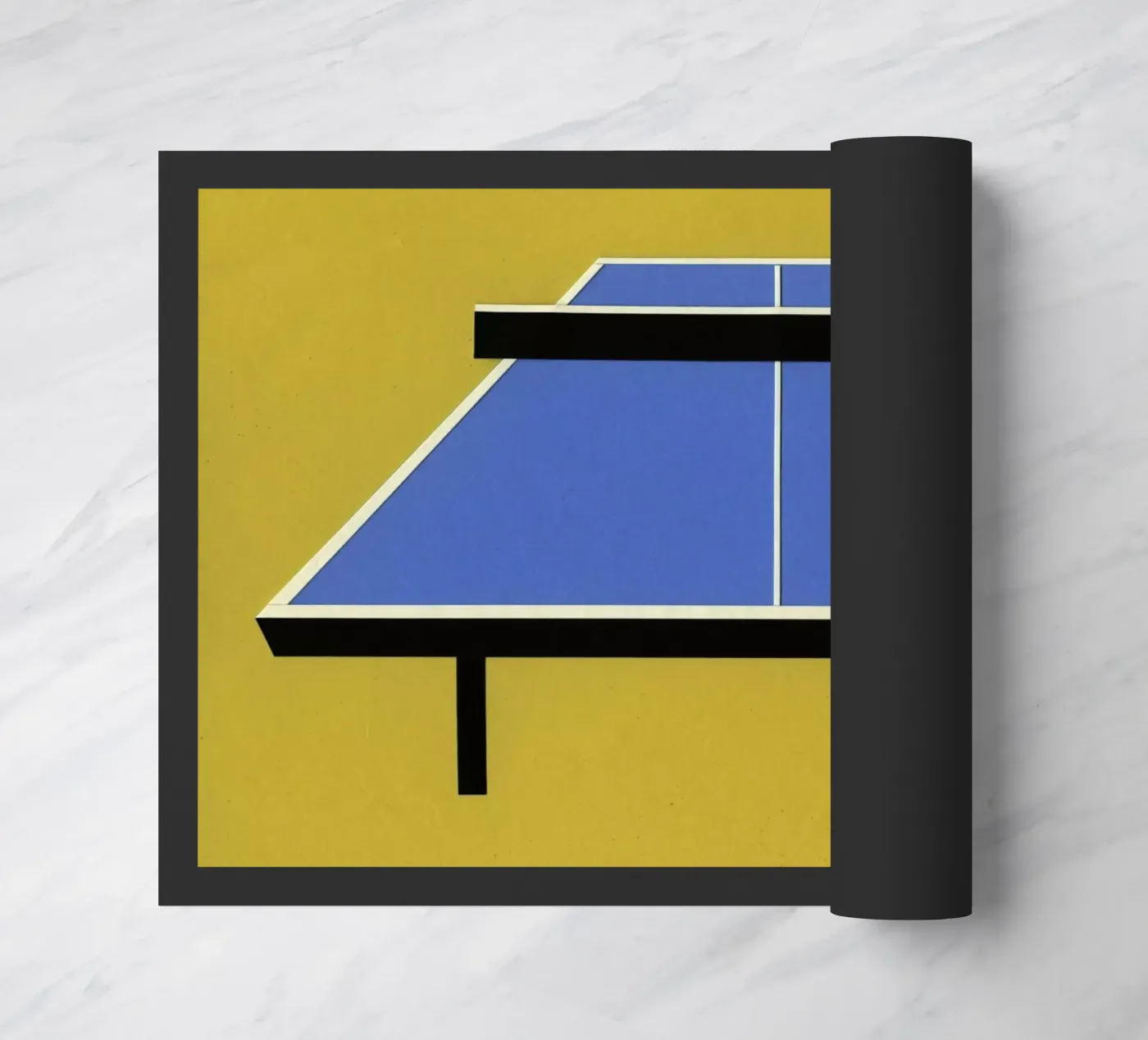 Ping Pong Table doormat by Rosi Feist