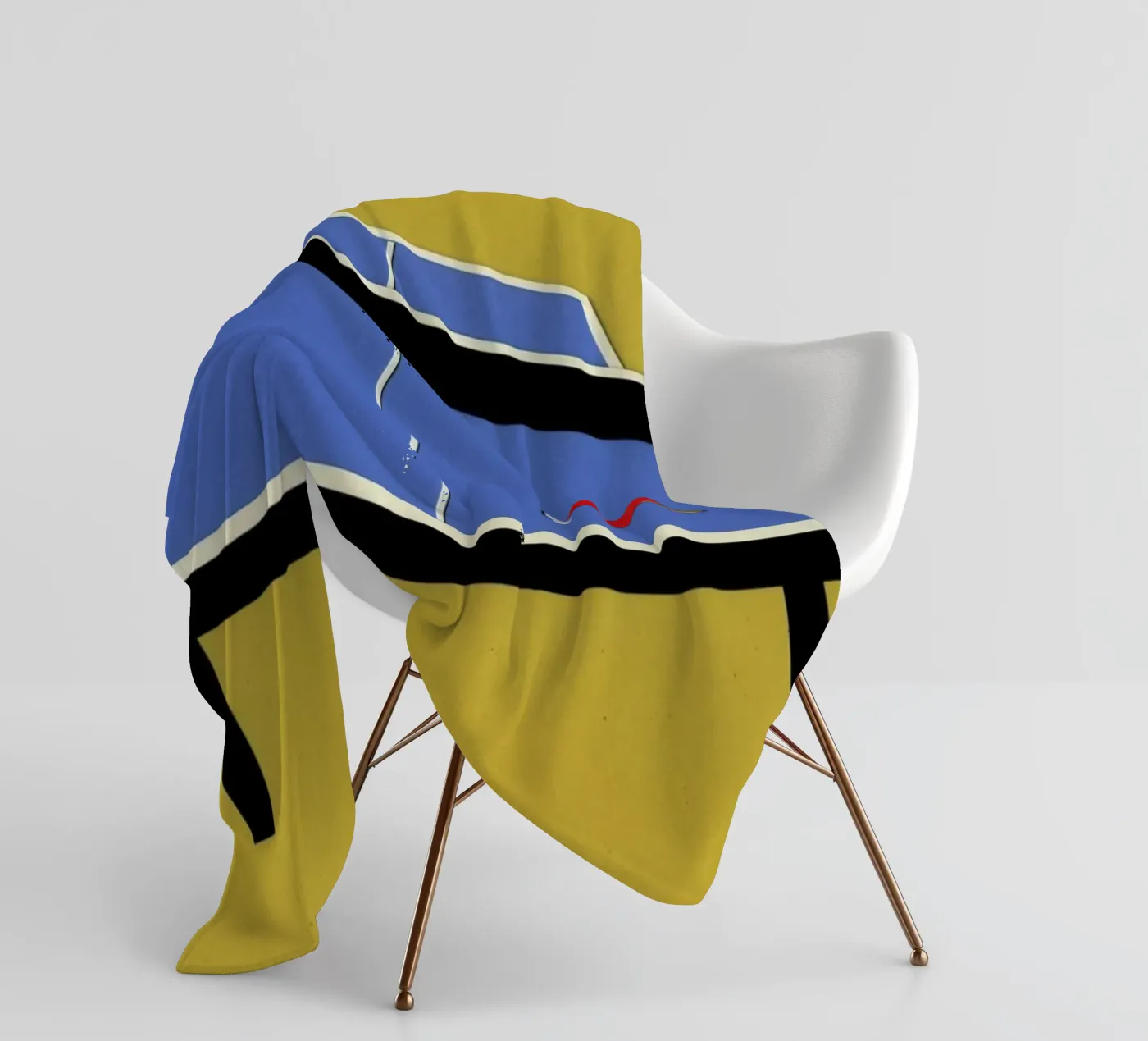 Ping Pong Table fleecedeken van Rosi Feist