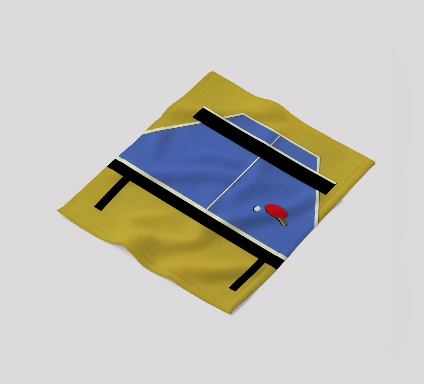 Ping Pong Table fleecedeken van Rosi Feist