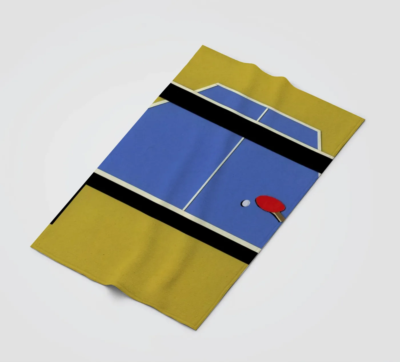 Ping Pong Table fleecedeken van Rosi Feist