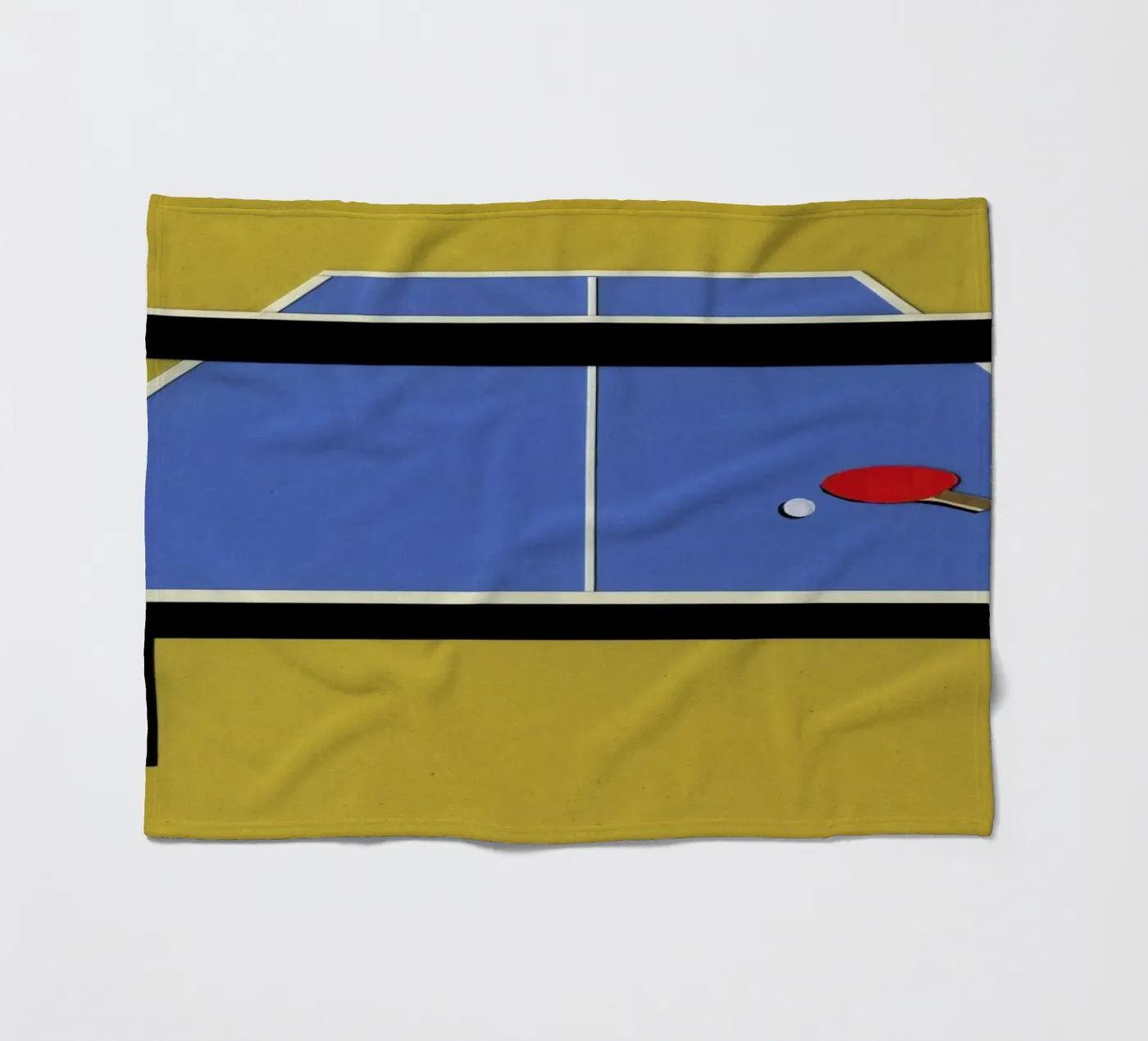 Ping Pong Table fleecedeken van Rosi Feist
