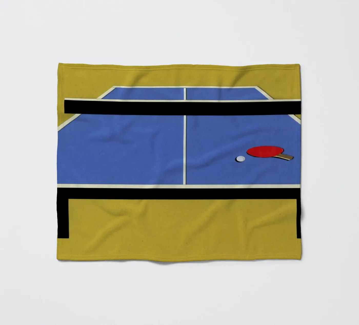 Ping Pong Table fleecedeken van Rosi Feist