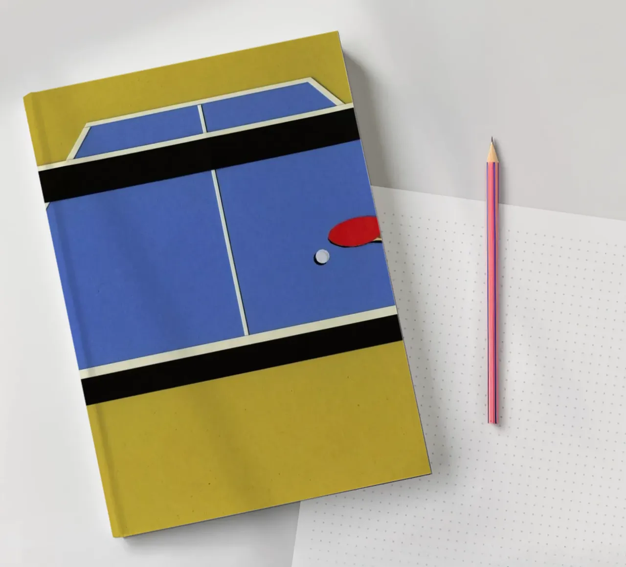Ping Pong Table notebook by Rosi Feist