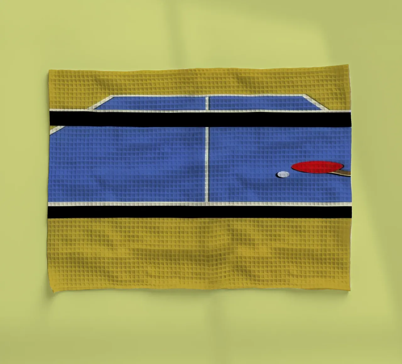 Ping Pong Table torchon de Rosi Feist