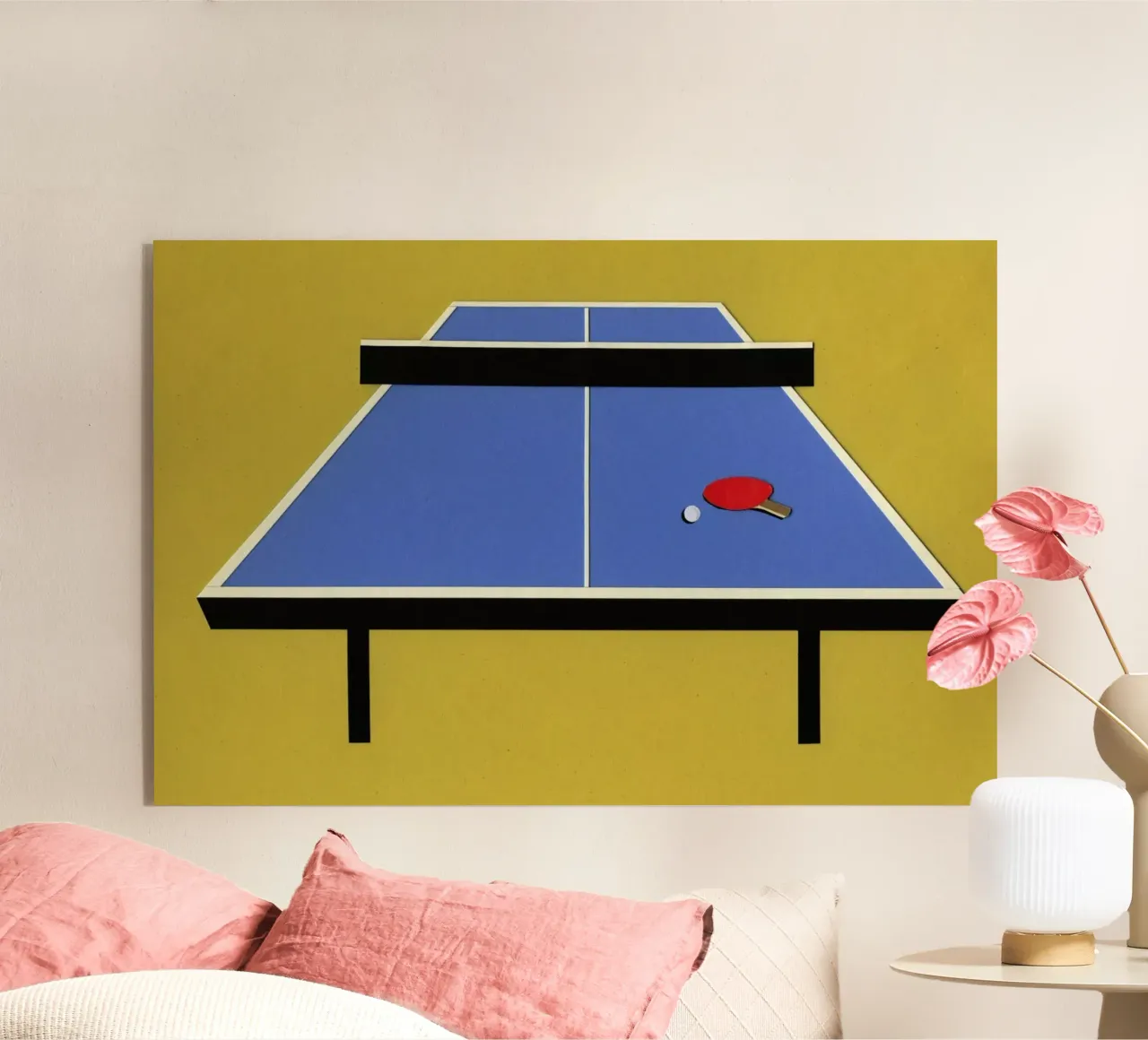 Ping Pong Table plexiglass da Rosi Feist