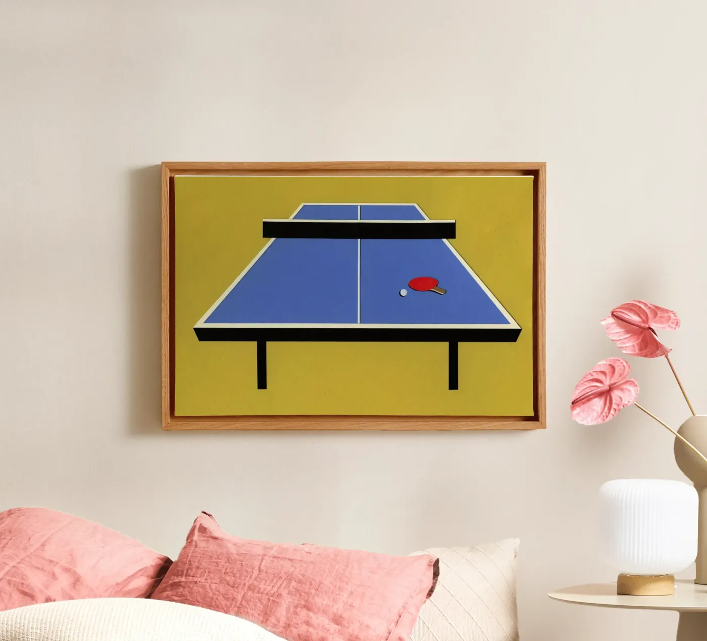 Ping Pong Table tela da Rosi Feist