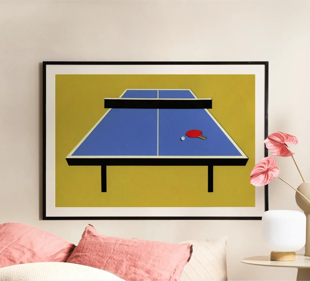 Ping Pong Table poster da Rosi Feist