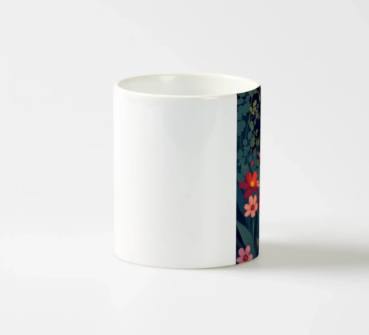 Fioritura al chiaro di luna tazza in ceramica da Artistic-shop