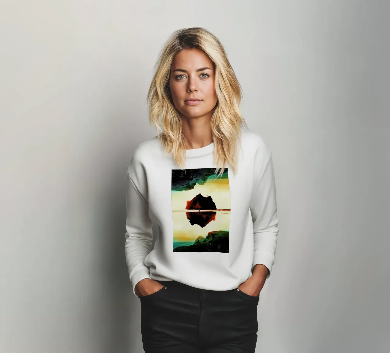 Isolation Island sweatshirt van Stoian Hitrov