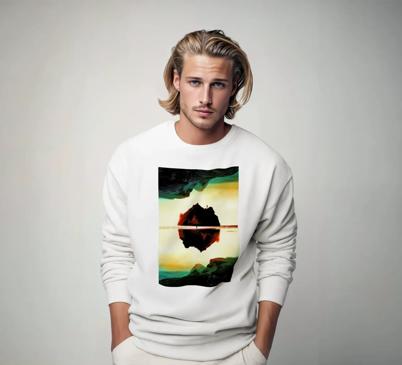 Isolation Island sweatshirt van Stoian Hitrov