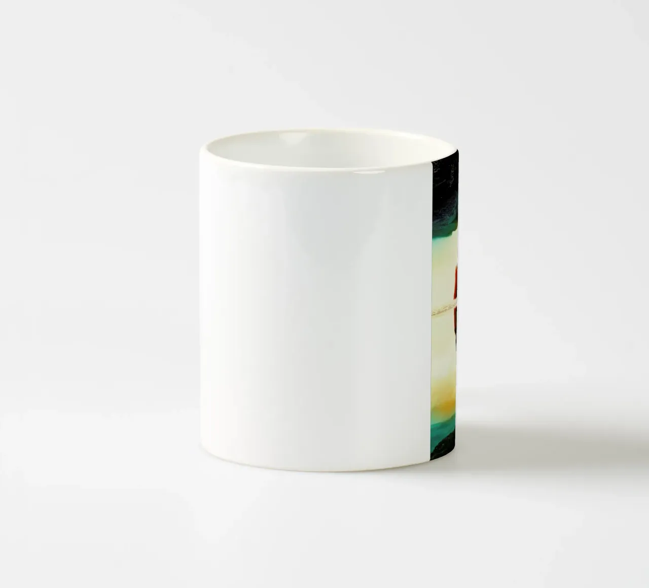 Isolation Island tazza in ceramica da Stoian Hitrov