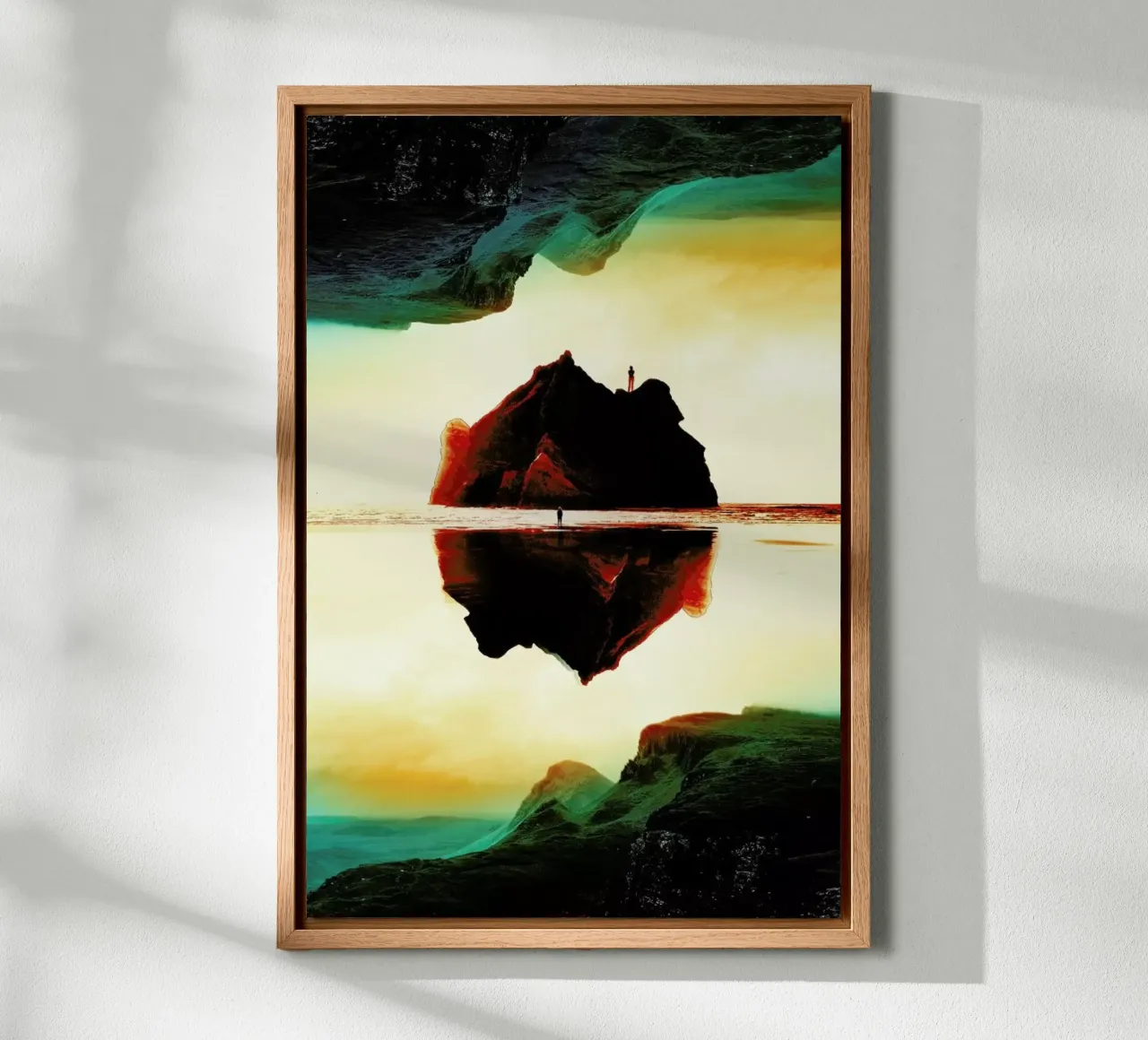 Isolation Island canvas by Stoian Hitrov