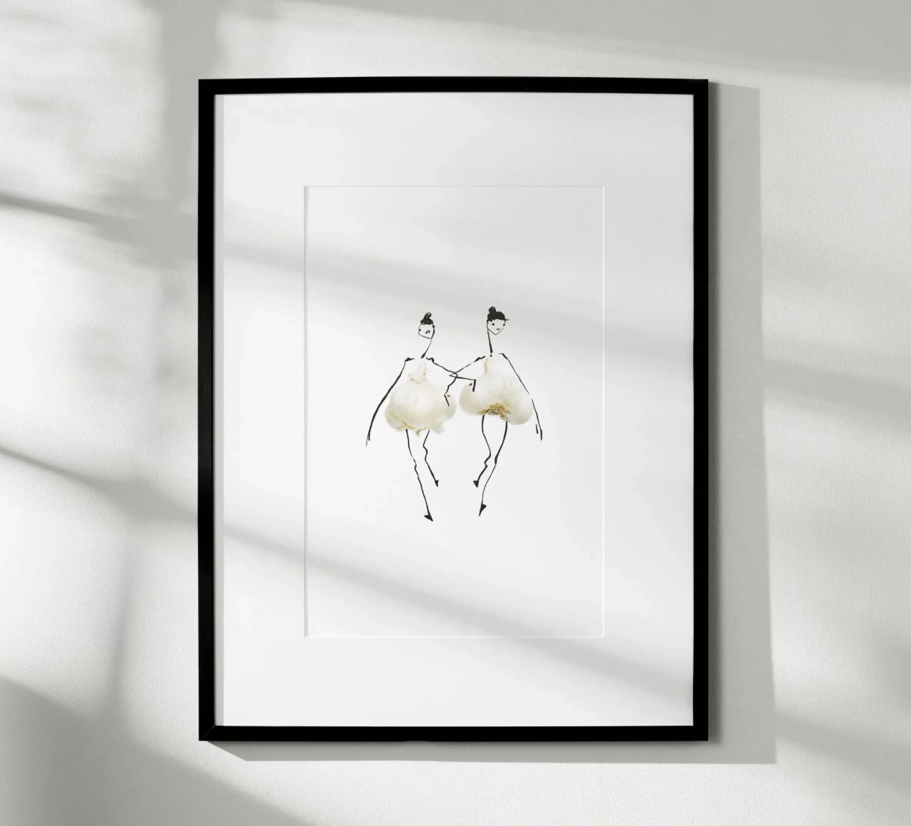 Garlic Duo Poster von Gretchen Roehrs