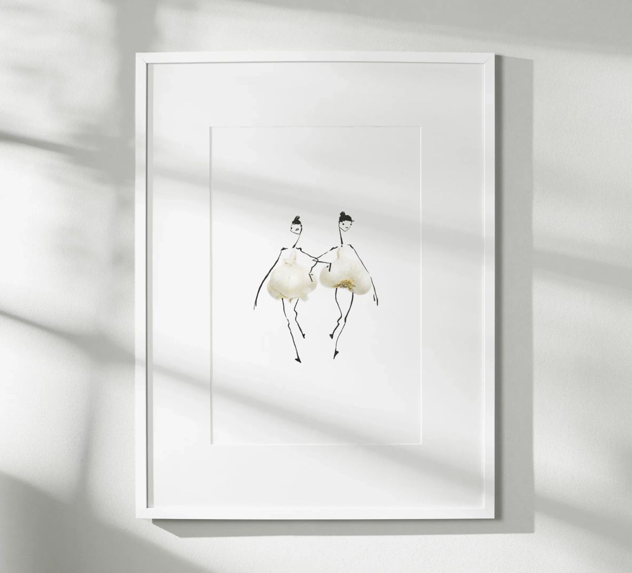 Garlic Duo Poster von Gretchen Roehrs