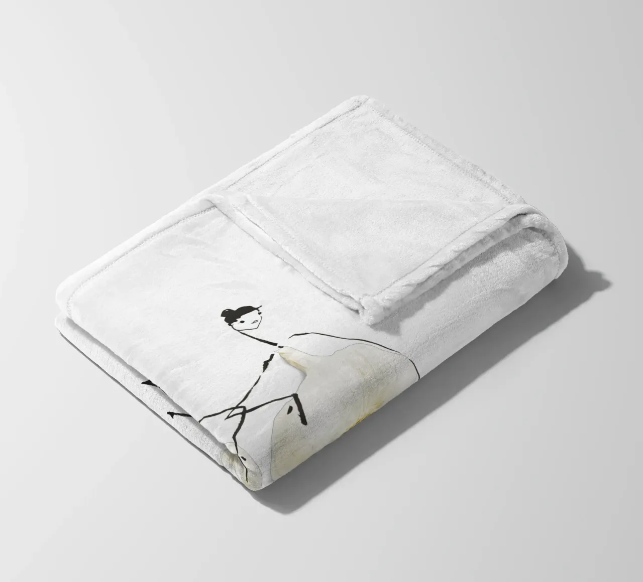 Garlic Duo coperta in pile da Gretchen Roehrs